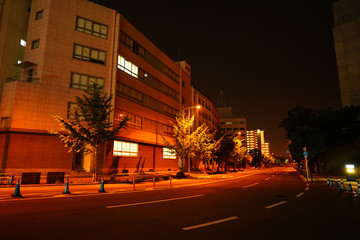 Fototapeta premium City Landscape in Osaka 港区周辺風景