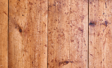 Naklejka premium old wood rough texture background in row