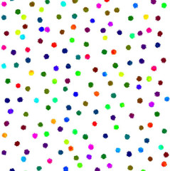 colorful abstract background with circles illustration