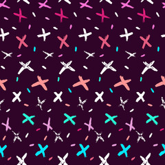 Paint strokes pattern. Grunge splatter background. Ink lines design. Chaos. Trendy modern background. Scrawl. Scribble. Abstract art.