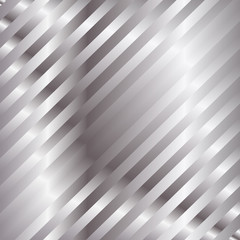 Obraz premium Silver metal gradient diagonal stripes background