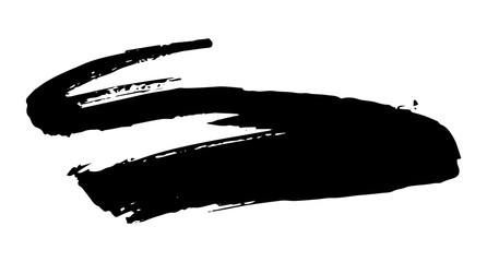 Fototapeta premium Artistic paint stroke