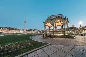 Schlossplatz Pavillon in Stuttgart zur blauen Stunde © 0711bilder