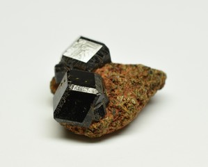 Melanite Garnet raw gemstone crystal