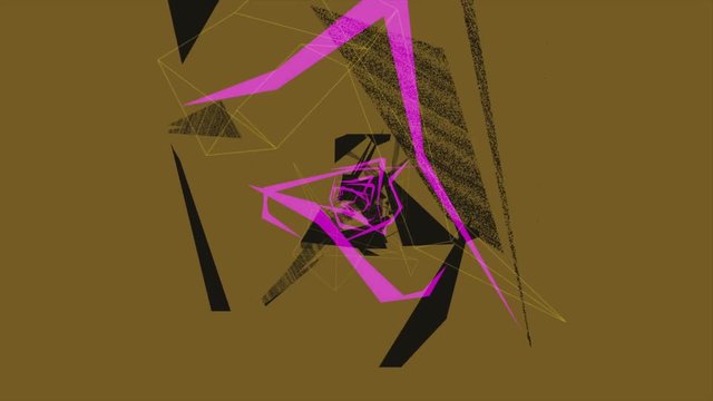 Abstract Background Rotating Geometric Tunnel 20