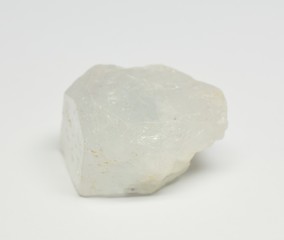 Aquamarine raw gemstone crystal
