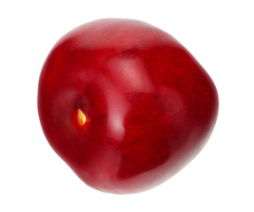red cherry isolated on a white background