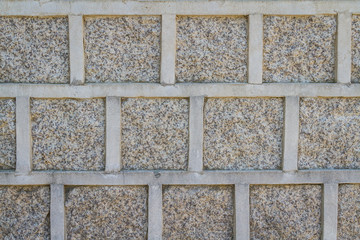 A background image of a vintage style Korean brick wall.