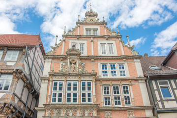 Fototapeta premium Leist-Haus Hameln Lower Saxony (Niedersachsen)