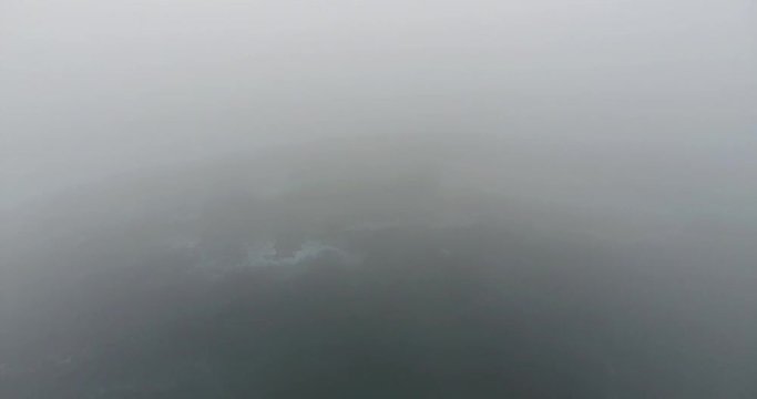 Mystical Insua fortress and lighthouse