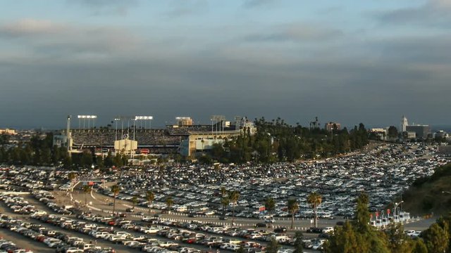 Iconic Dodger Stadium in Los Angeles, CA