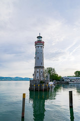 Der neue Leuchtturm in Lindau am Bodensee