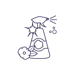 Isolated cleaning detergent design icon vector ilustration