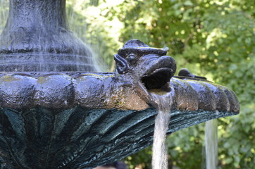 fountain in the park