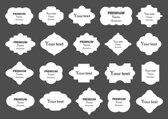 Vector Vintage Frame Set