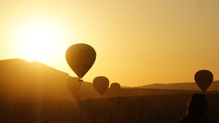 balloon ride in Cappadocia