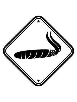 rauchen hinweis schild qualmen qualm schild zone gebiet zigarre zigarette rauchen drogen joint kiffen reich gentlemen tabak clipart cool design logo paffen fluppe genie&szlig;en