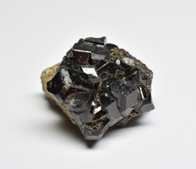 Melanite Garnet raw gemstone crystal from Mali