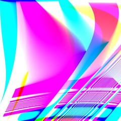 Colorful abstract digital art concept. Cyber texture background