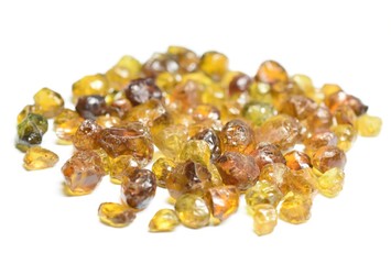 Grossular Garnet from Mali raw & clean gemstones