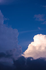 clouds in blue sky CUMULOS