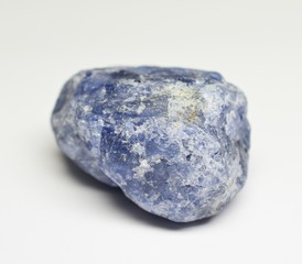 Tanzanite raw gemstone