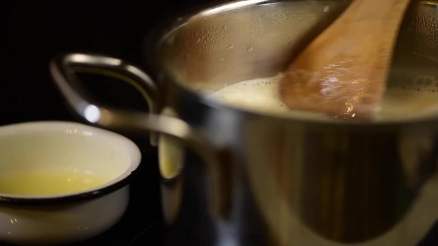 Leche hervida
