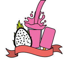 tropical fruits design