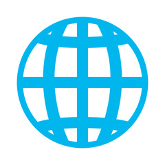 world connection technology icon vector ilustration