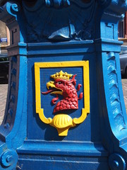 Szczecin's coat of arms (City center of Szczecin) © Bluemoment72