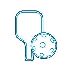 Pickleball symbol design