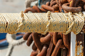 Commercial fishing boat hardware