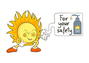 Sun and for your safety message