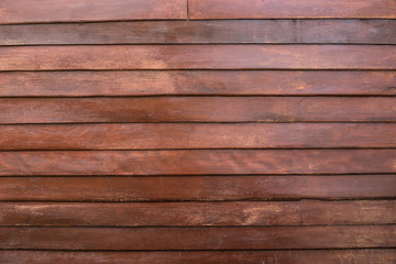 Old red wooden plank fence background texture, Scratched wooden texture background surface with natural pattern-Image