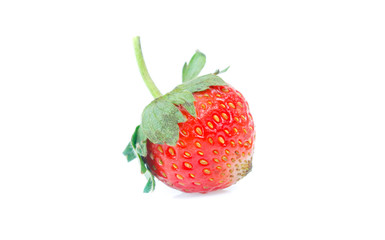 strawberry isolated on white