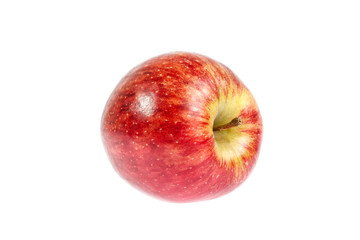 red apple isolated on white