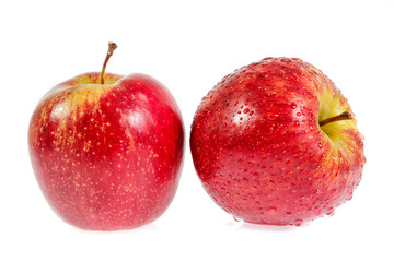 red apple isolated
