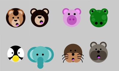 animal cute circle