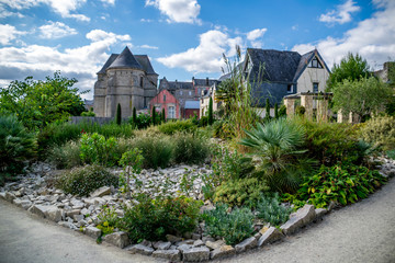 Quimper, jardin de la retraite.