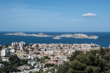 Fototapeta na wymiar Marseille eine Stadt in Frankreich