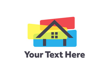 house logo creative illustration vector of graphic , house logo illustration vector , vector of house logo illustration for logo identity and business