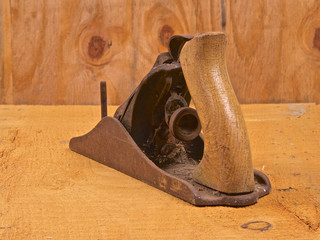 Old hand plane out of use
