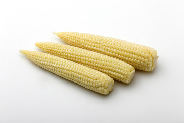 ヤングコーン 白バック