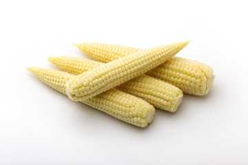 ヤングコーン 白バック