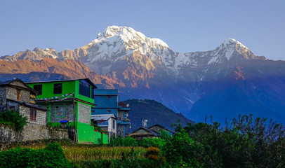 Teahouse on Annapurna Circuit Trek