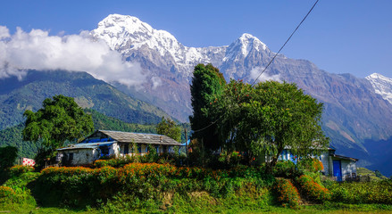Teahouse on Annapurna Circuit Trek
