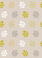 北欧風のシームレスパターン