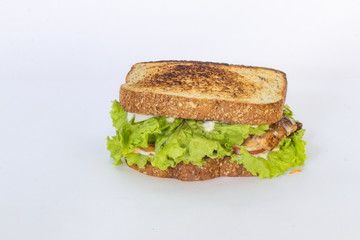 Wholemeal bread sandwich