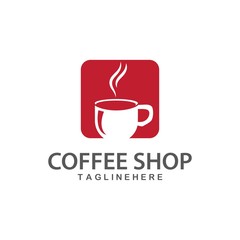 Coffee cup Logo Template
