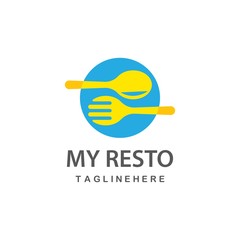 Restaurant logo vector